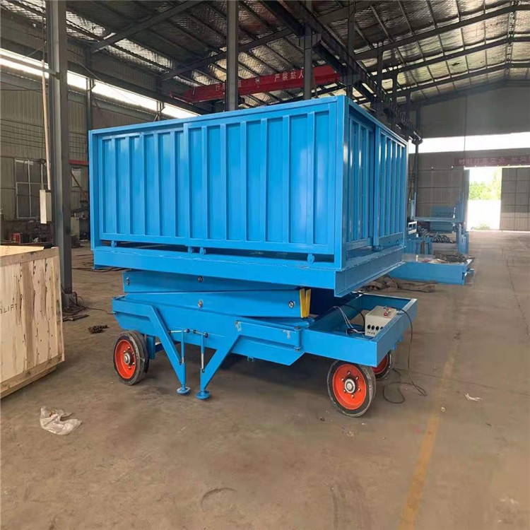 移动升降卸猪台